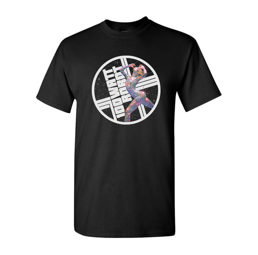 100 Watt Robot Premium Printed Space Disco T-Shirt