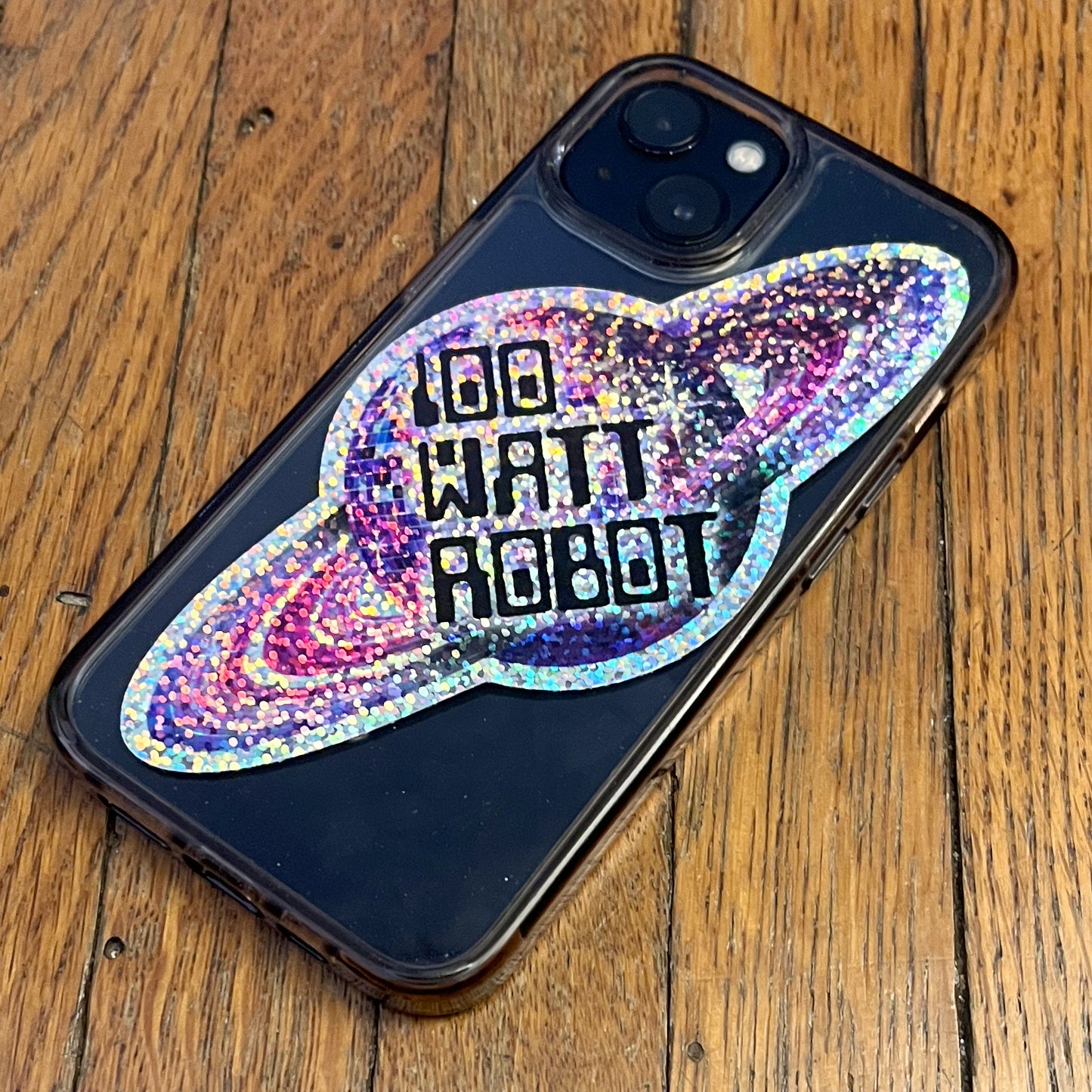 Disco Planet Holographic Glitter Stickers
